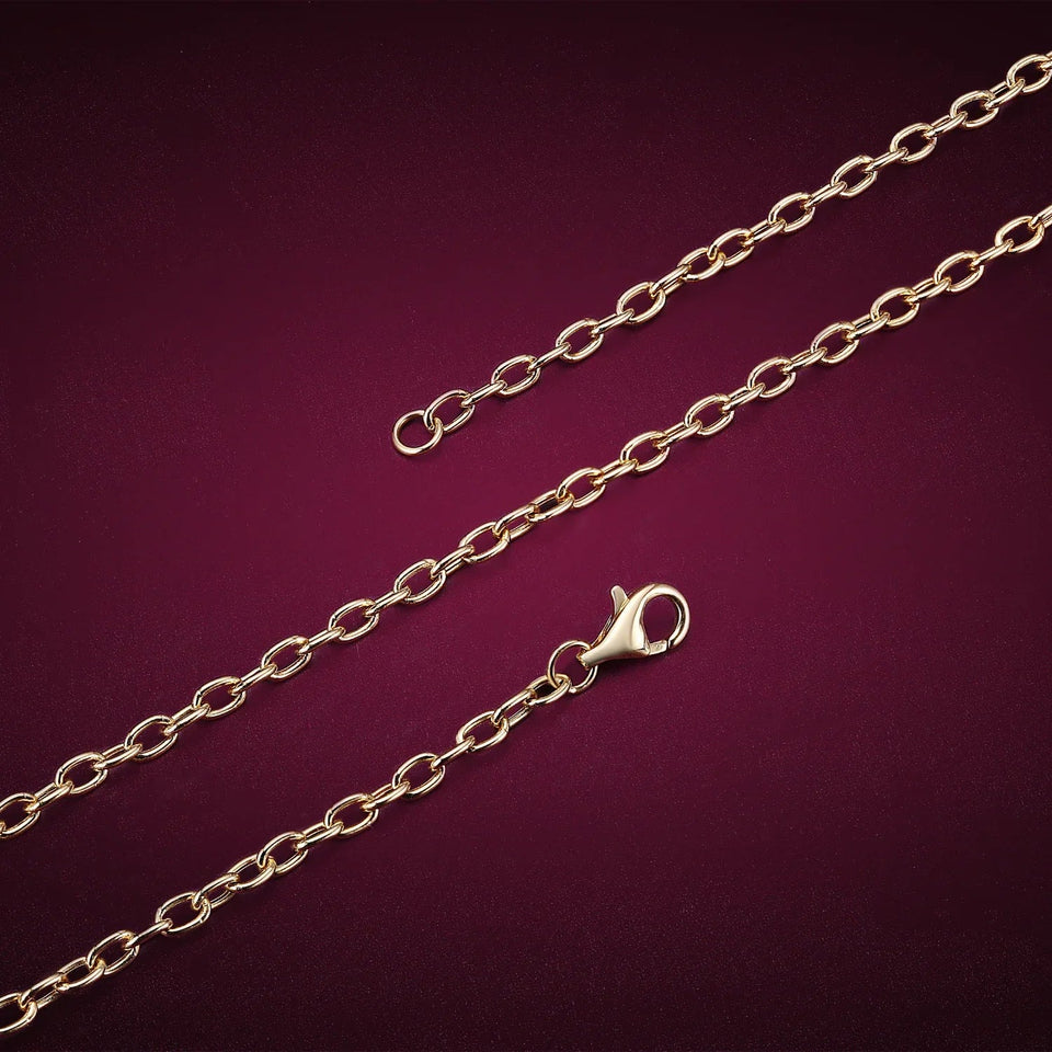 Rolo Chain, Yellow Metal