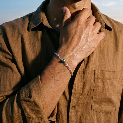 Player Tahi Bracelet, 925 Sterling Silver