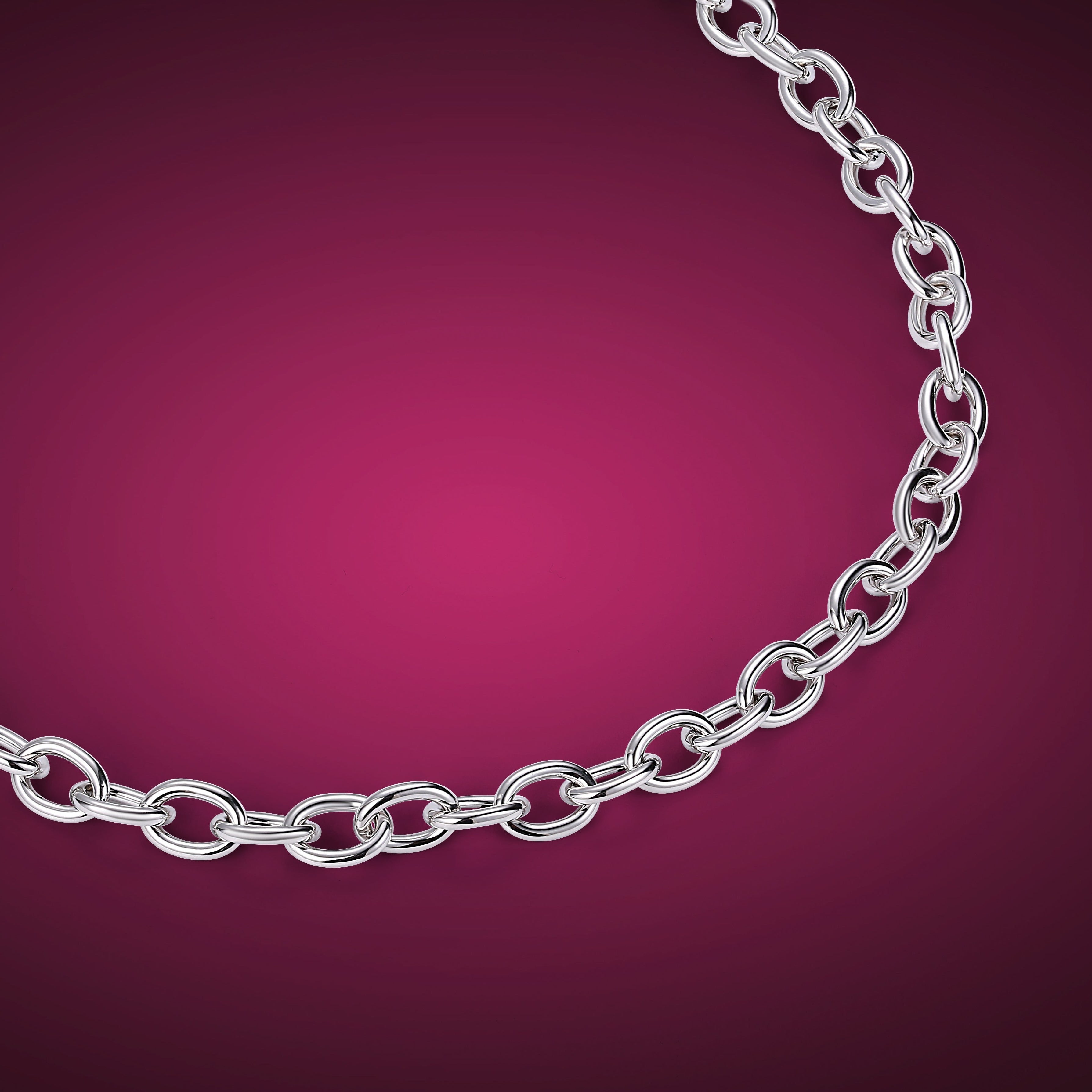 Ollie Chain, 925 Sterling Silver