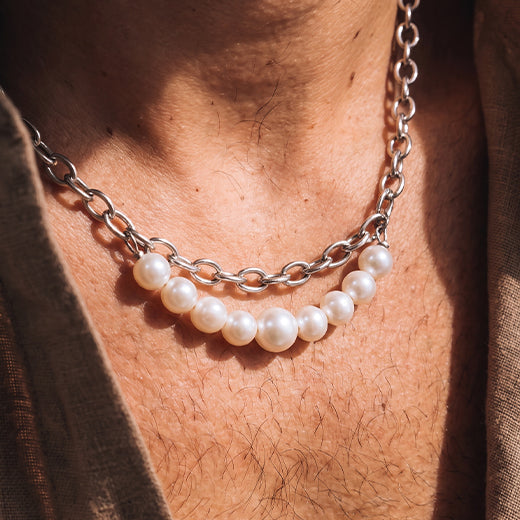 Player Dopamine Necklace, 925 Sterling Silver