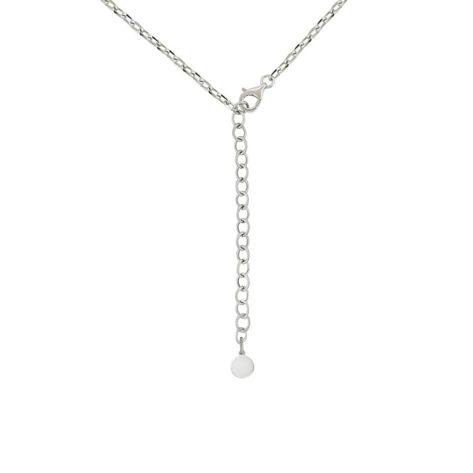 The Tri-Pendant Chain, 14K White Gold