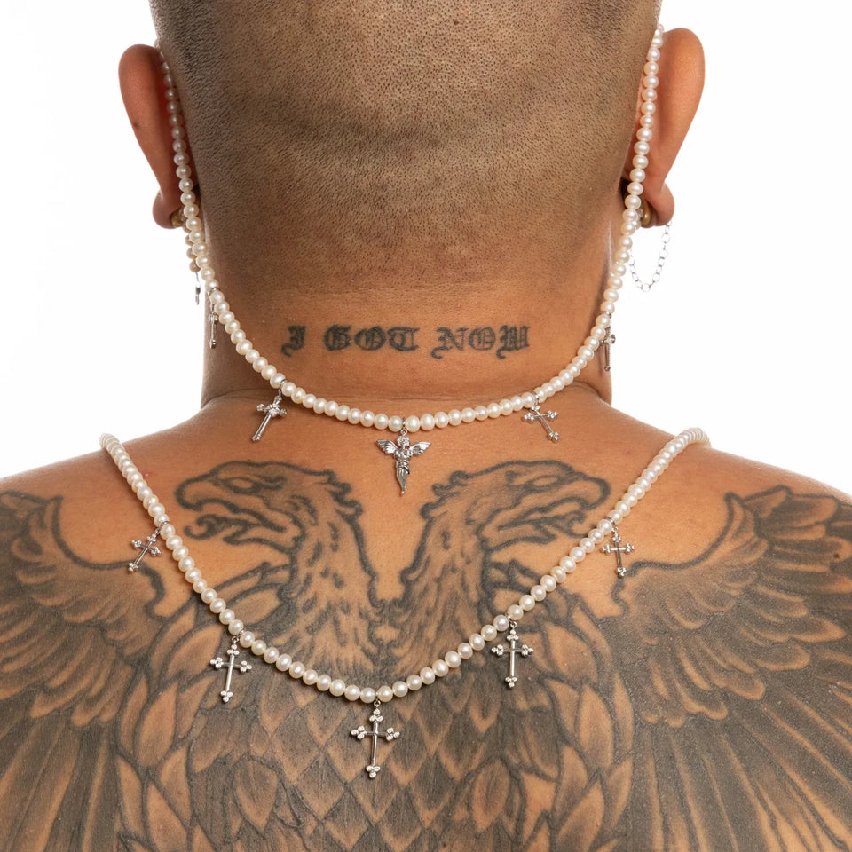 Padrino Fifth Crosse Necklace