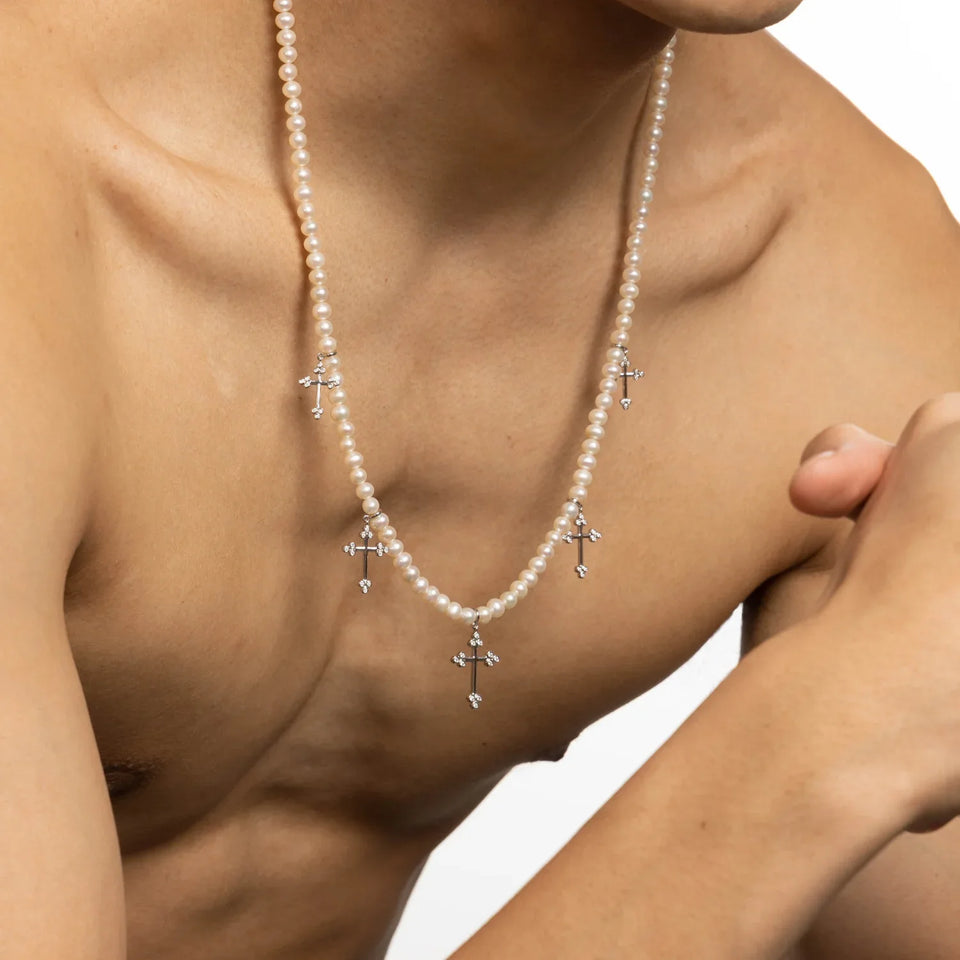 Padrino Fifth Crosse Necklace