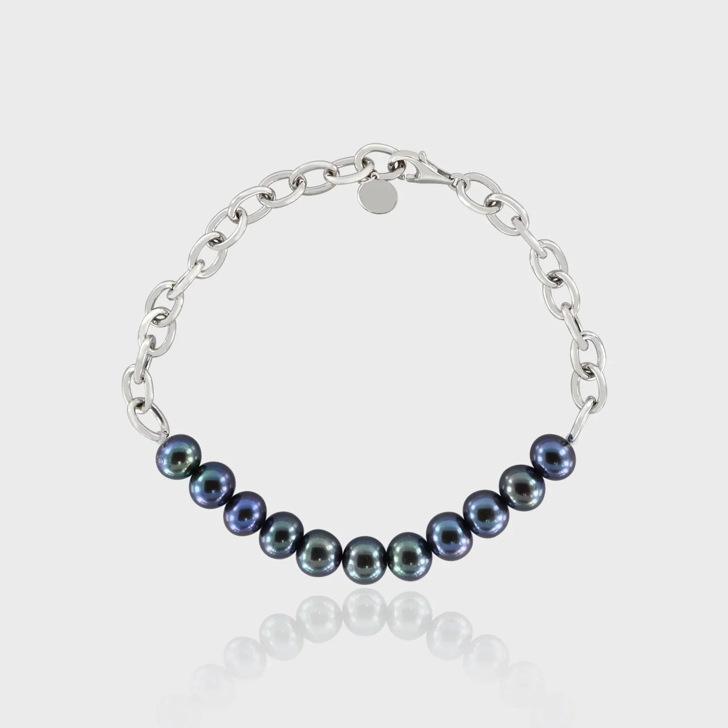 Player Bloq Bracelet, 925 Sterling Silver