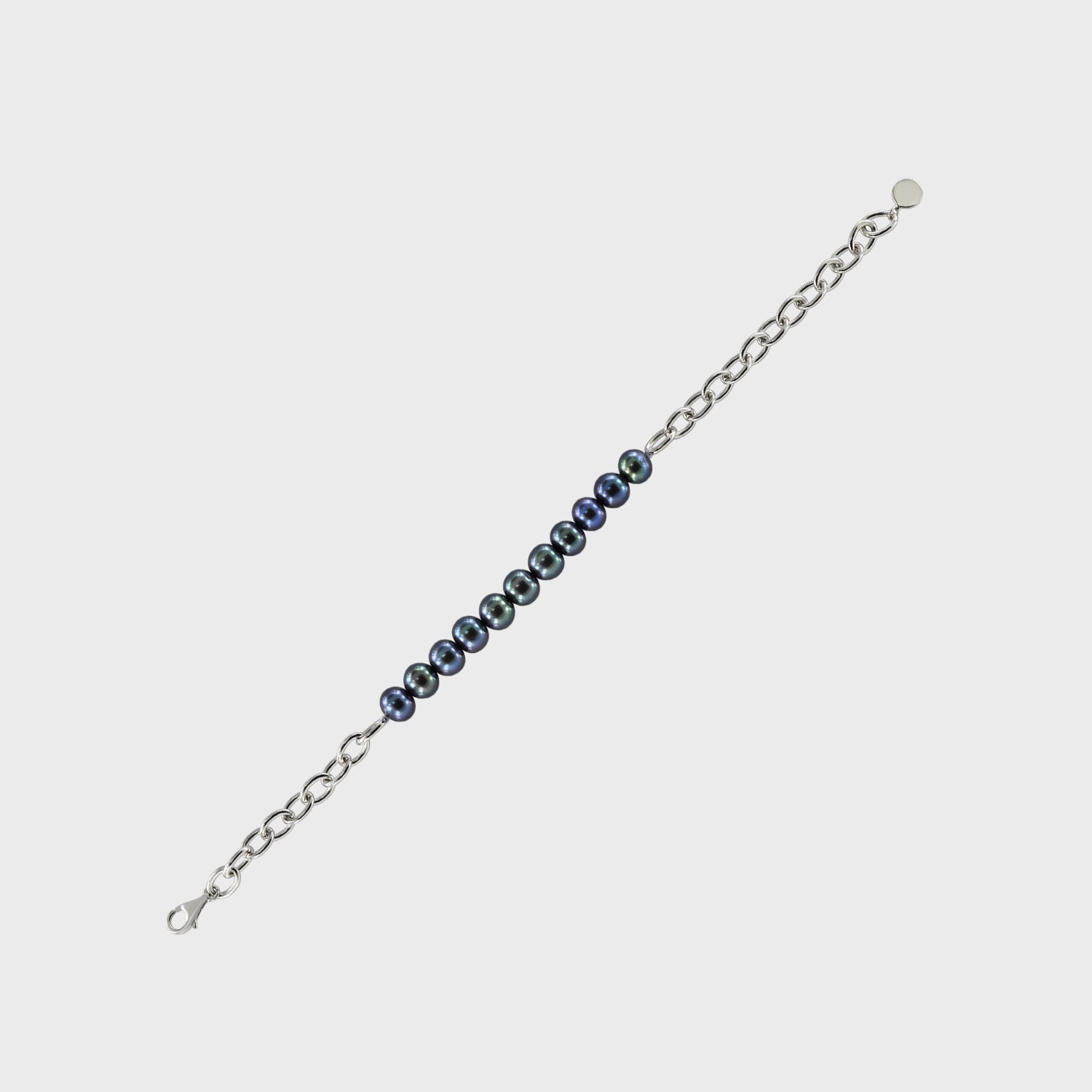 Player Bloq Bracelet, 925 Sterling Silver