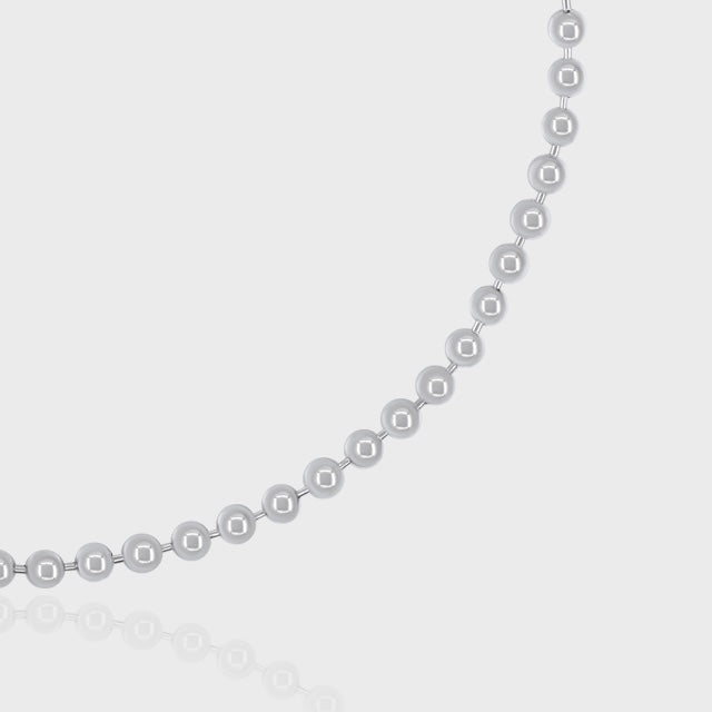Beads Bracelet, 925 Sterling Silver
