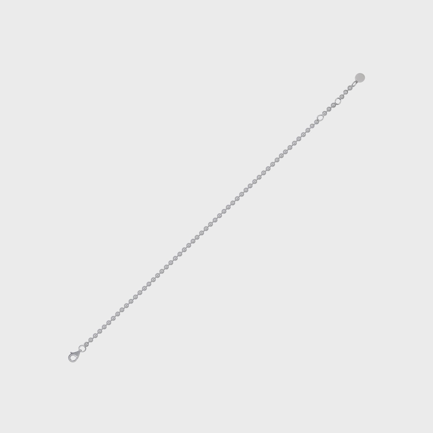Beads Bracelet, 925 Sterling Silver