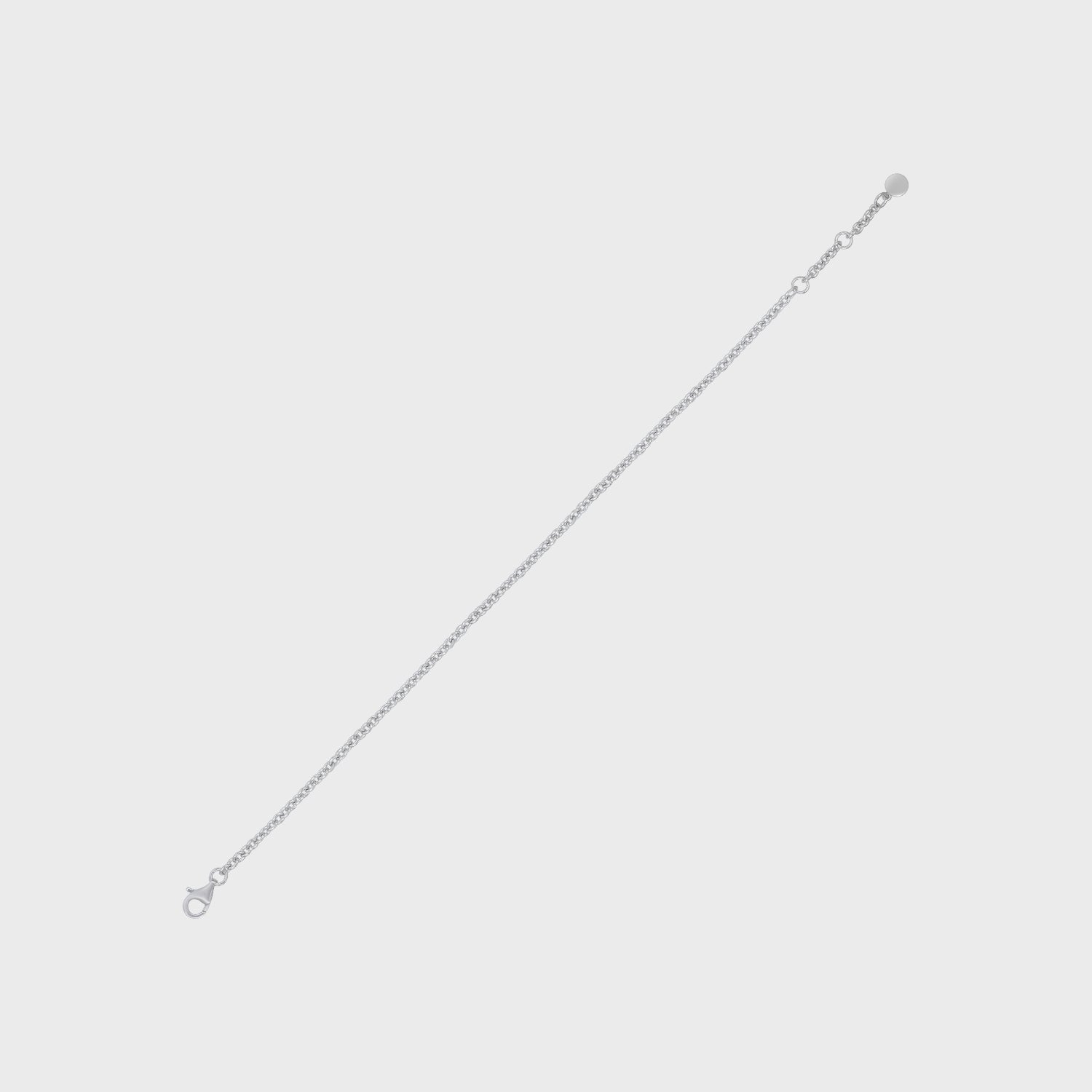 Rolo Bracelet, 925 Sterling Silver