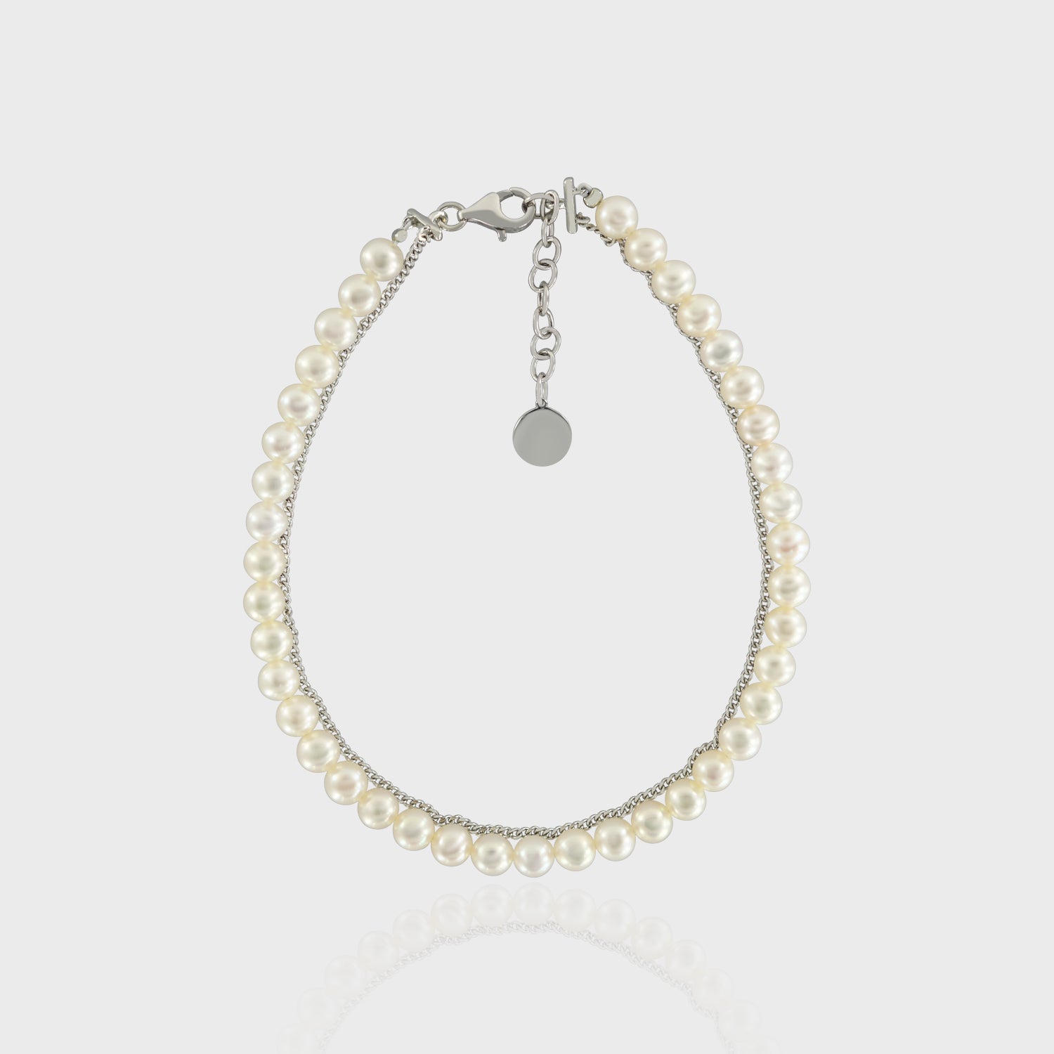 Player Cube Bracelet, 925 Sterling Silver