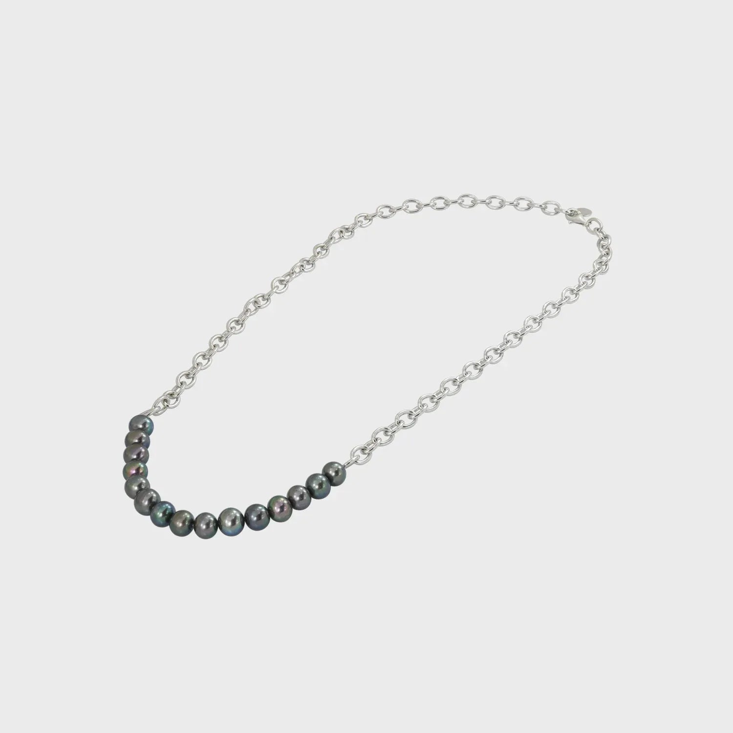 Player Bloq Necklace, 925 Sterling Silver
