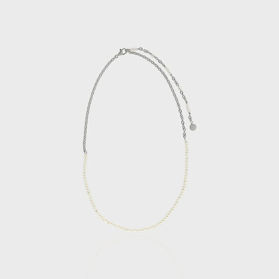Player Lasso Necklace, 925 Sterling Silver