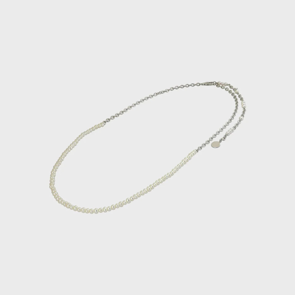Player Lasso Necklace, 925 Sterling Silver