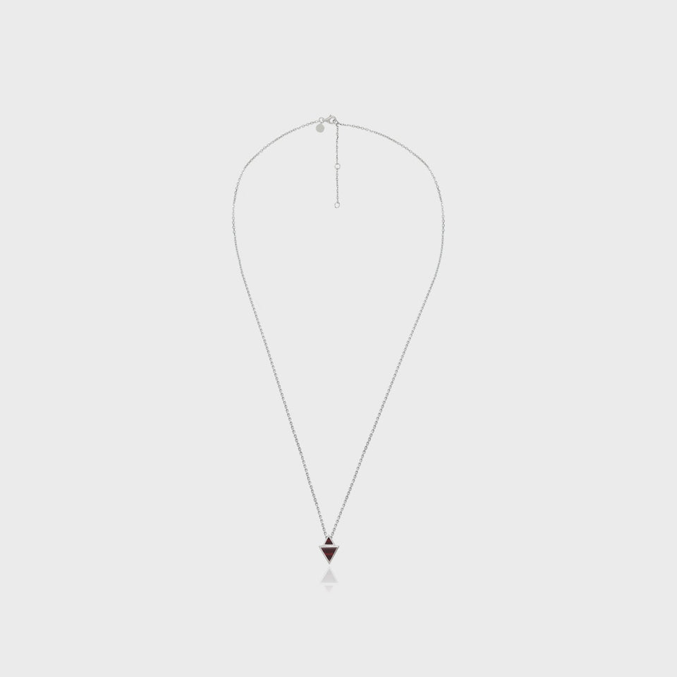 Heir Fang Necklace, White