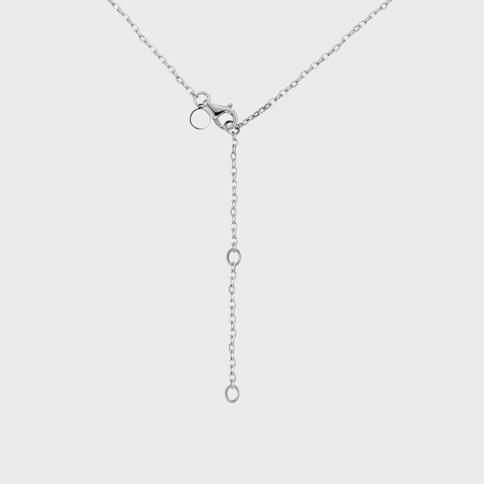 Heir Fang Necklace, White