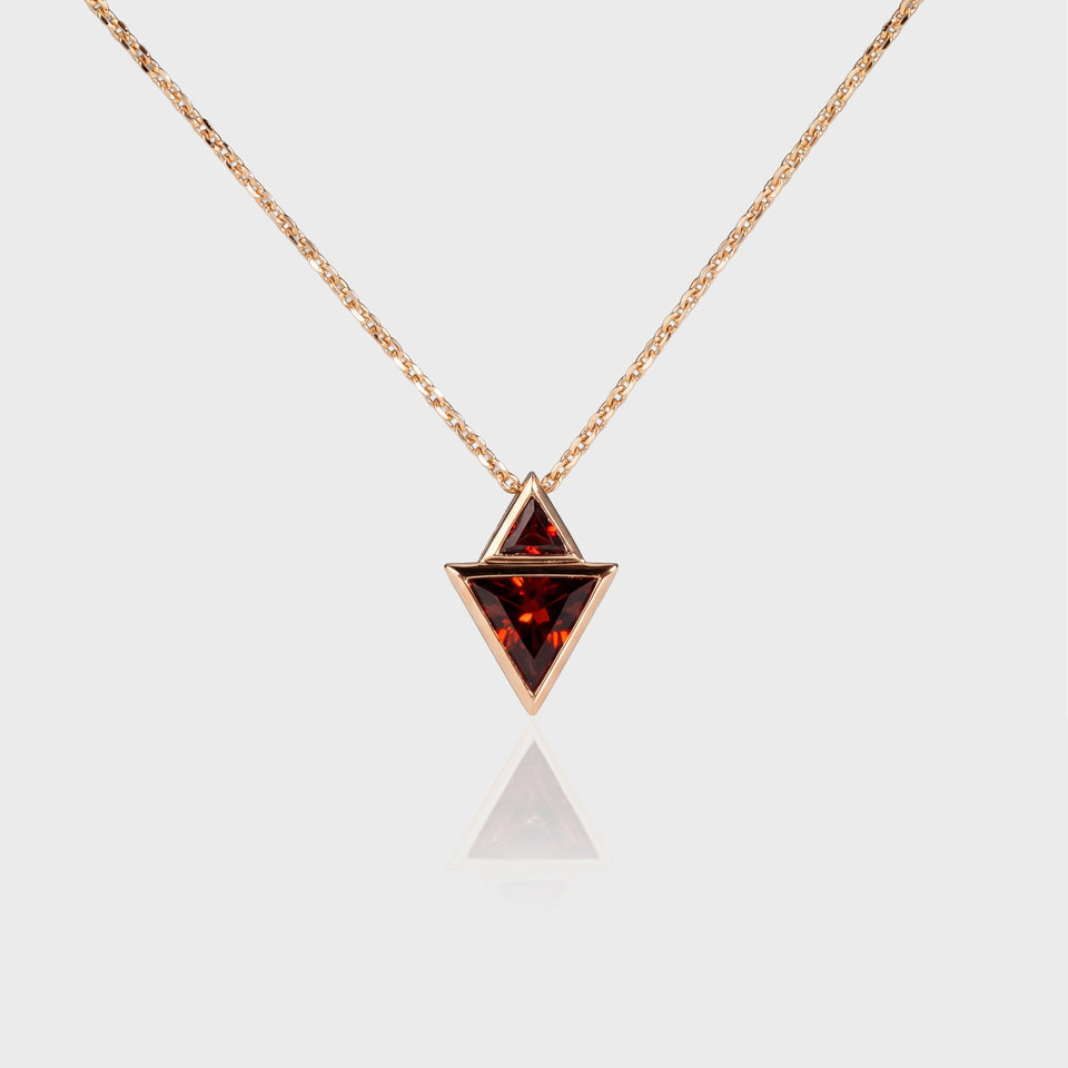 Heir Fang Necklace, Rose