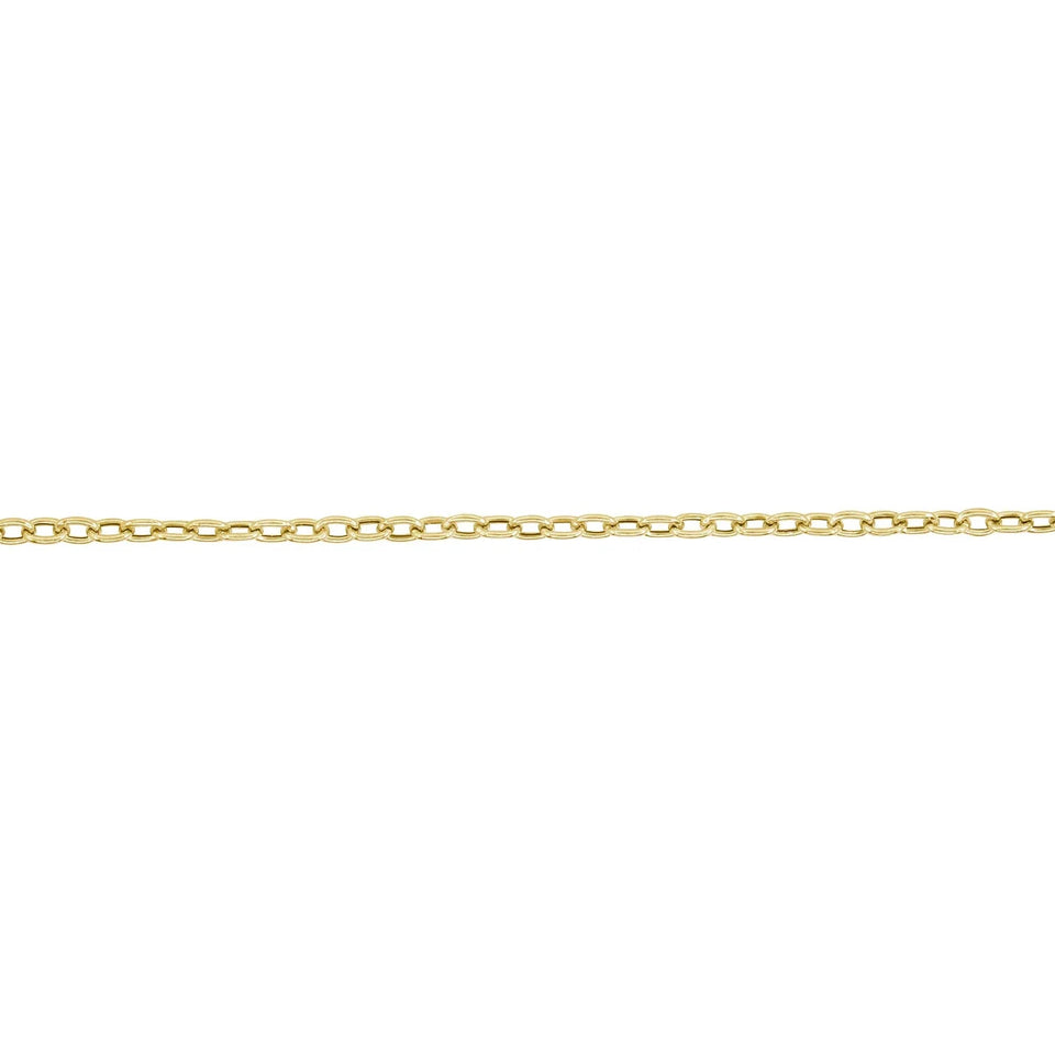 Rolo Chain, Yellow Metal