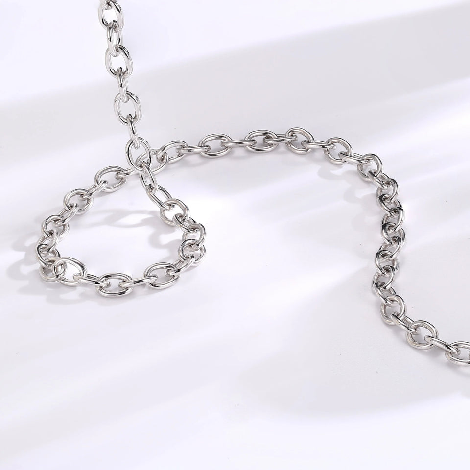 Ollie Chain, 925 Sterling Silver