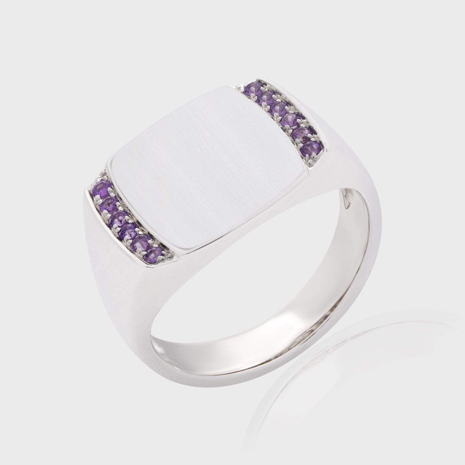 Deals Crest Ring, Matte