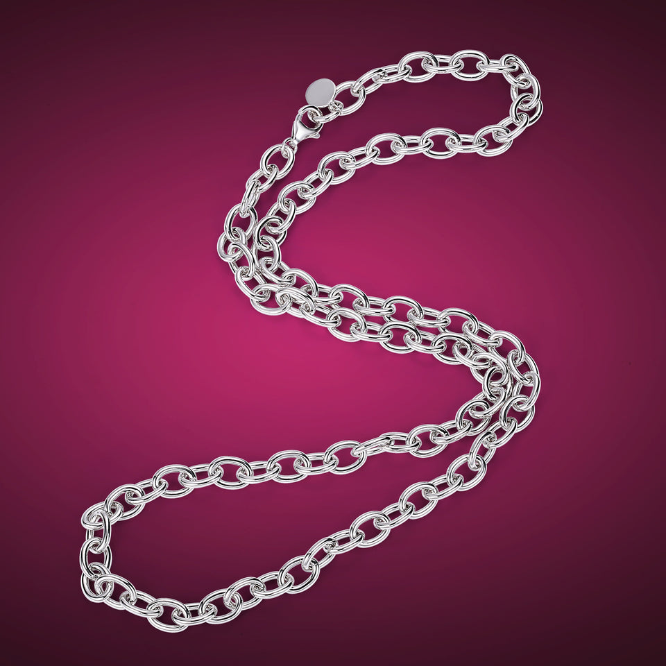 oval link chain