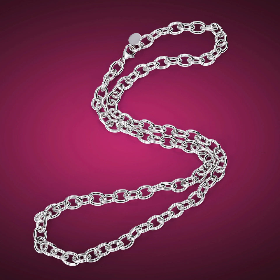 oval link chain