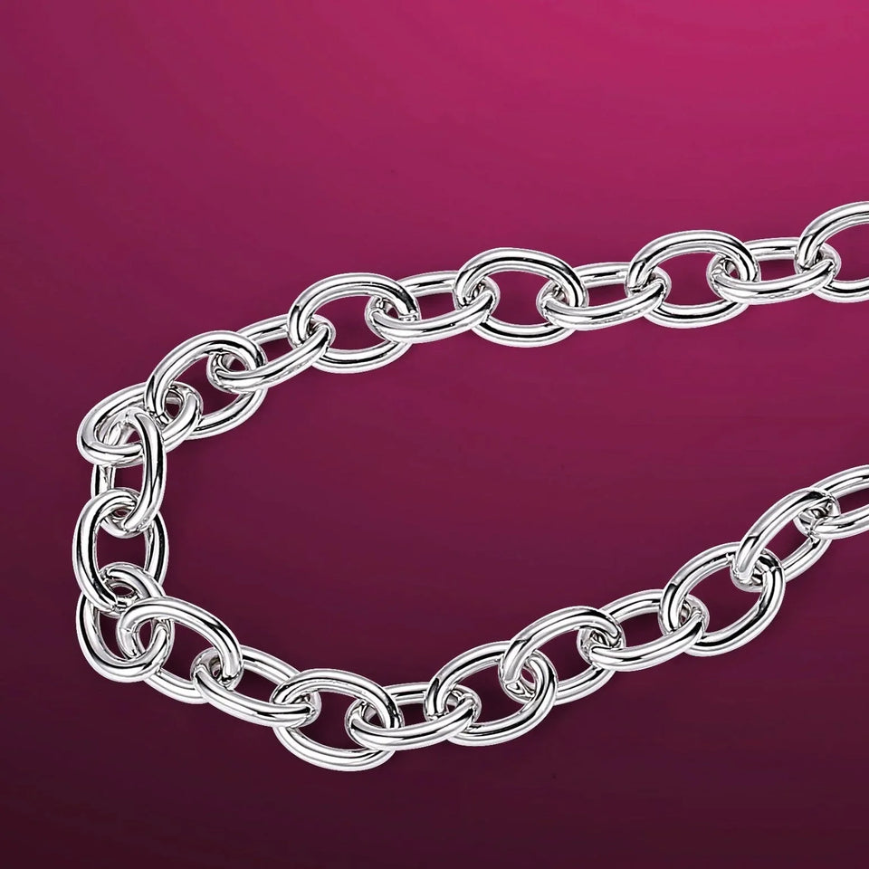 Ollie Chain, 925 Sterling Silver