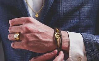 Solid Gold Men's Jewelry