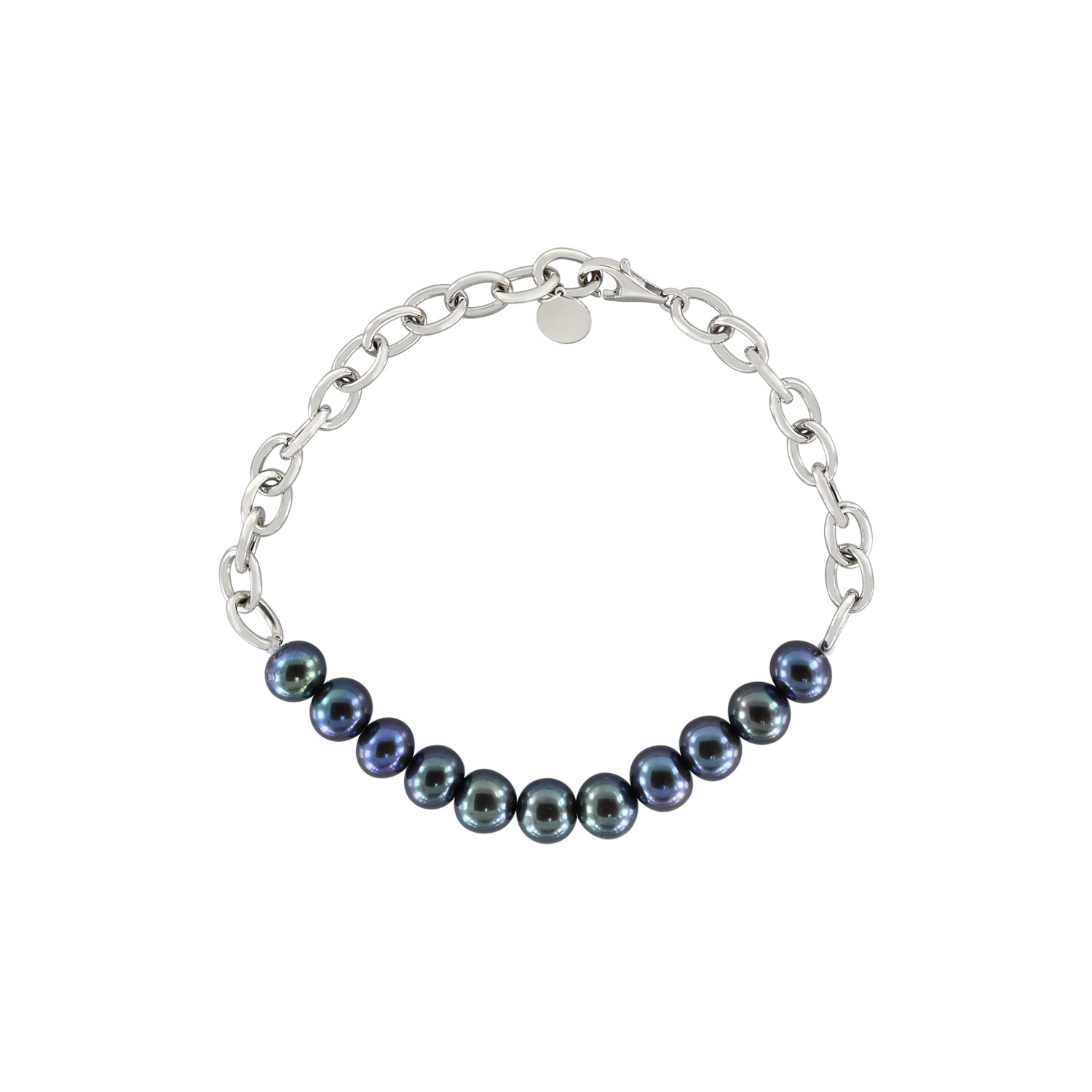 Player Bloq Bracelet, 925 Sterling Silver