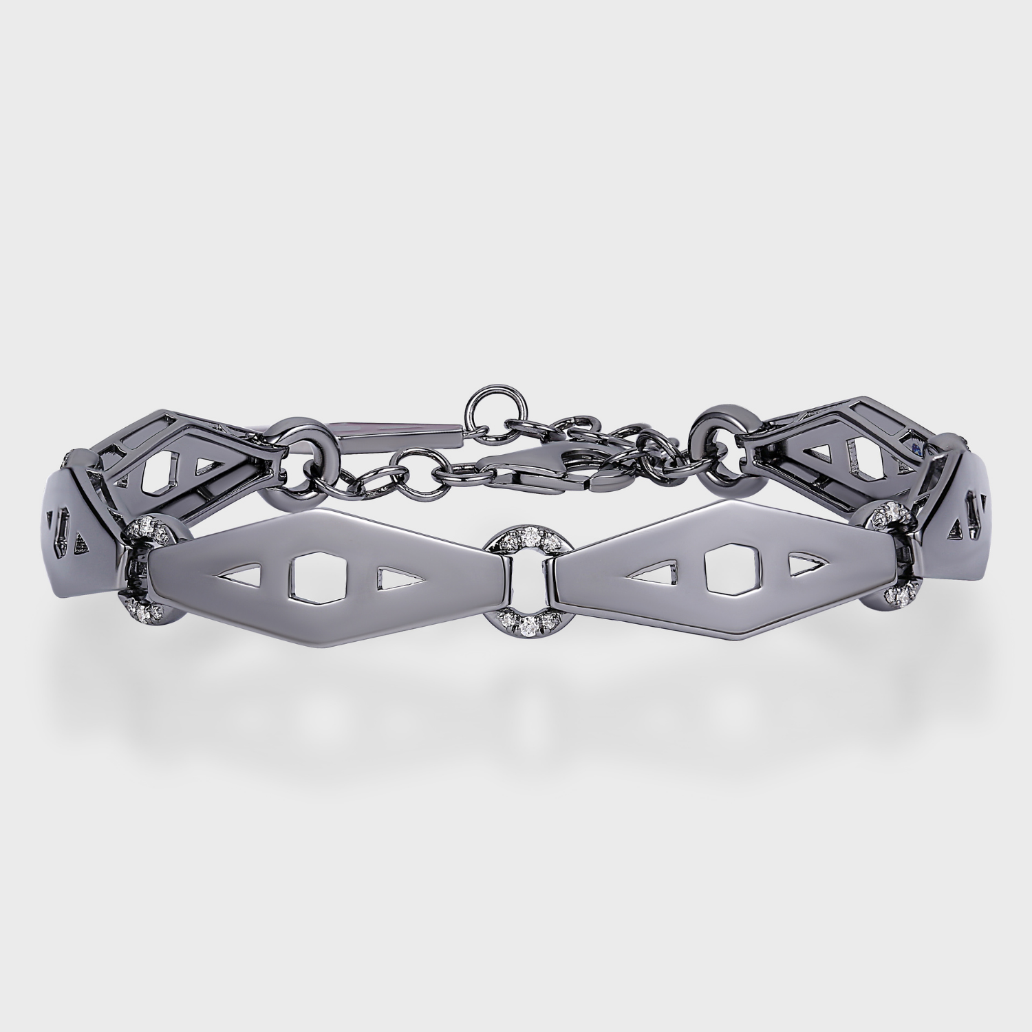 Reign Collar Bracelet, 925 Sterling Silver