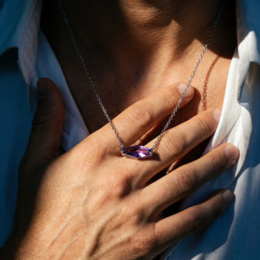 Reign Fate X Necklace, 925 Sterling Silver 
