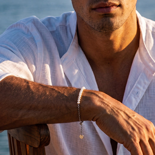 Player Lasso Bracelet, 925 Sterling Silver 