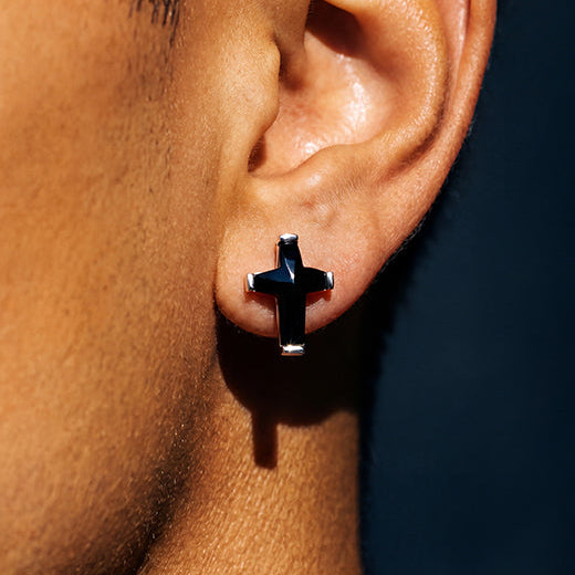 Padrino Vetto Crosse Earring, Single