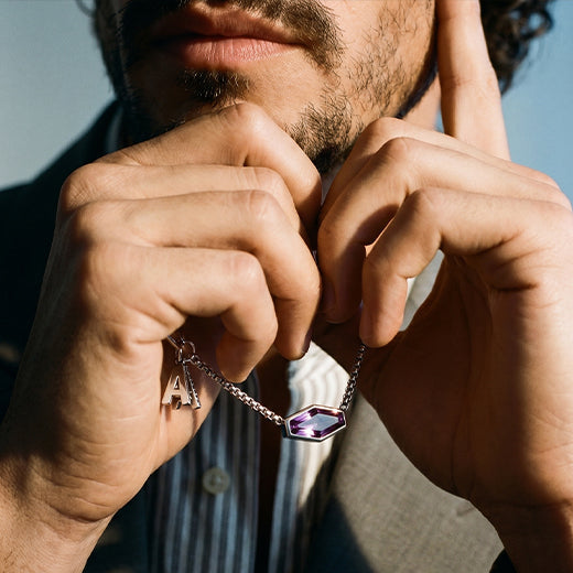 Reign Immortal Y Necklace, 925 Sterling Silver 