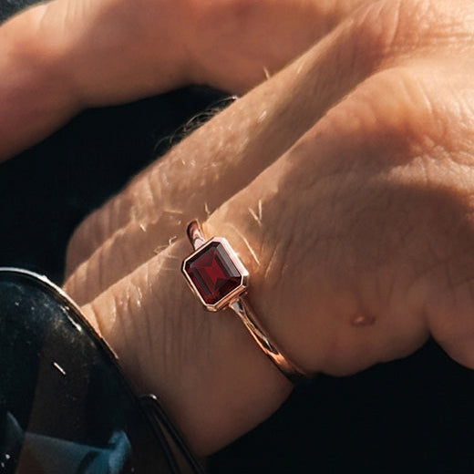 Heir Wolf Ring, Rose 