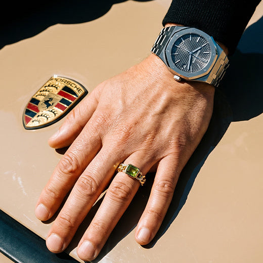 Heir Cuban Diam Ring 