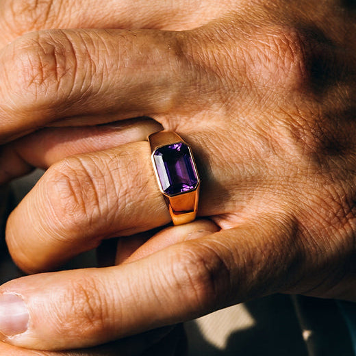 Madmen Cue Ring, Rose 