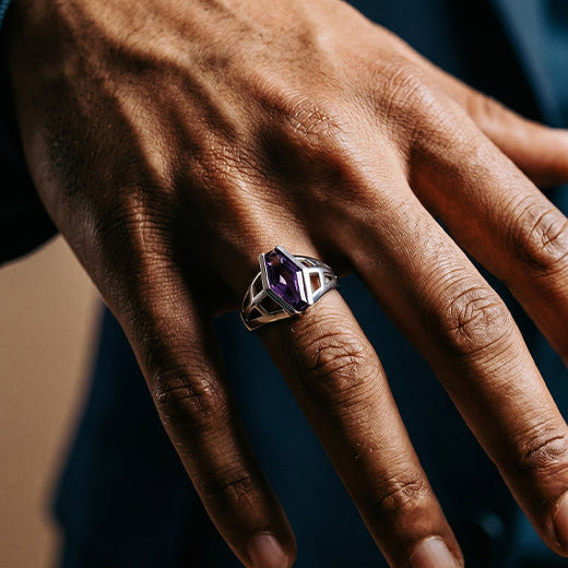 Reign Dom Ring, 925 Sterling Silver 