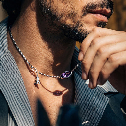 Reign Immortal Y Necklace, 925 Sterling Silver 
