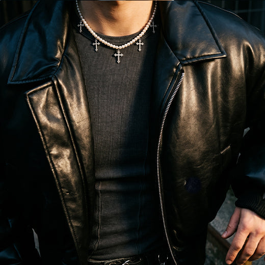 Padrino Fifth Crosse Necklace