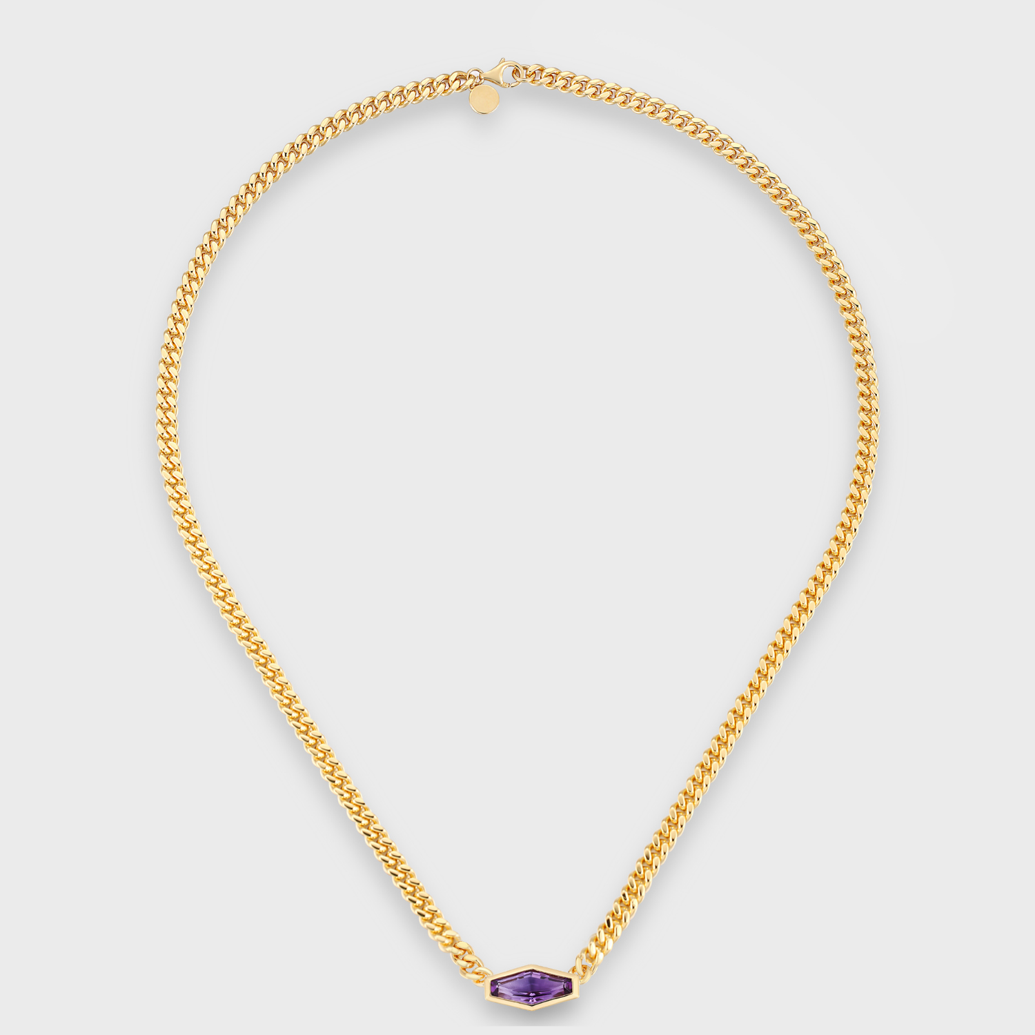 Reign Pharaoh Necklace, 18K Yellow Gold Vermeil