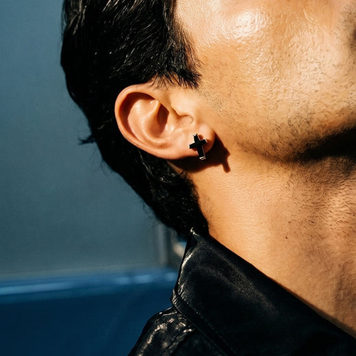 Padrino Vetto Crosse Earring, Single