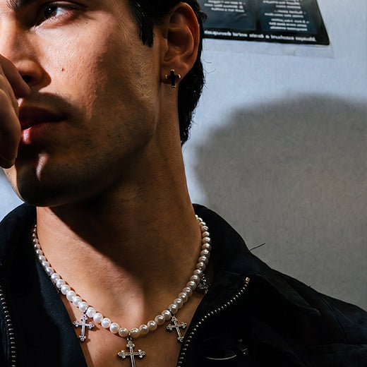 Padrino Vetto Crosse Earring, Single