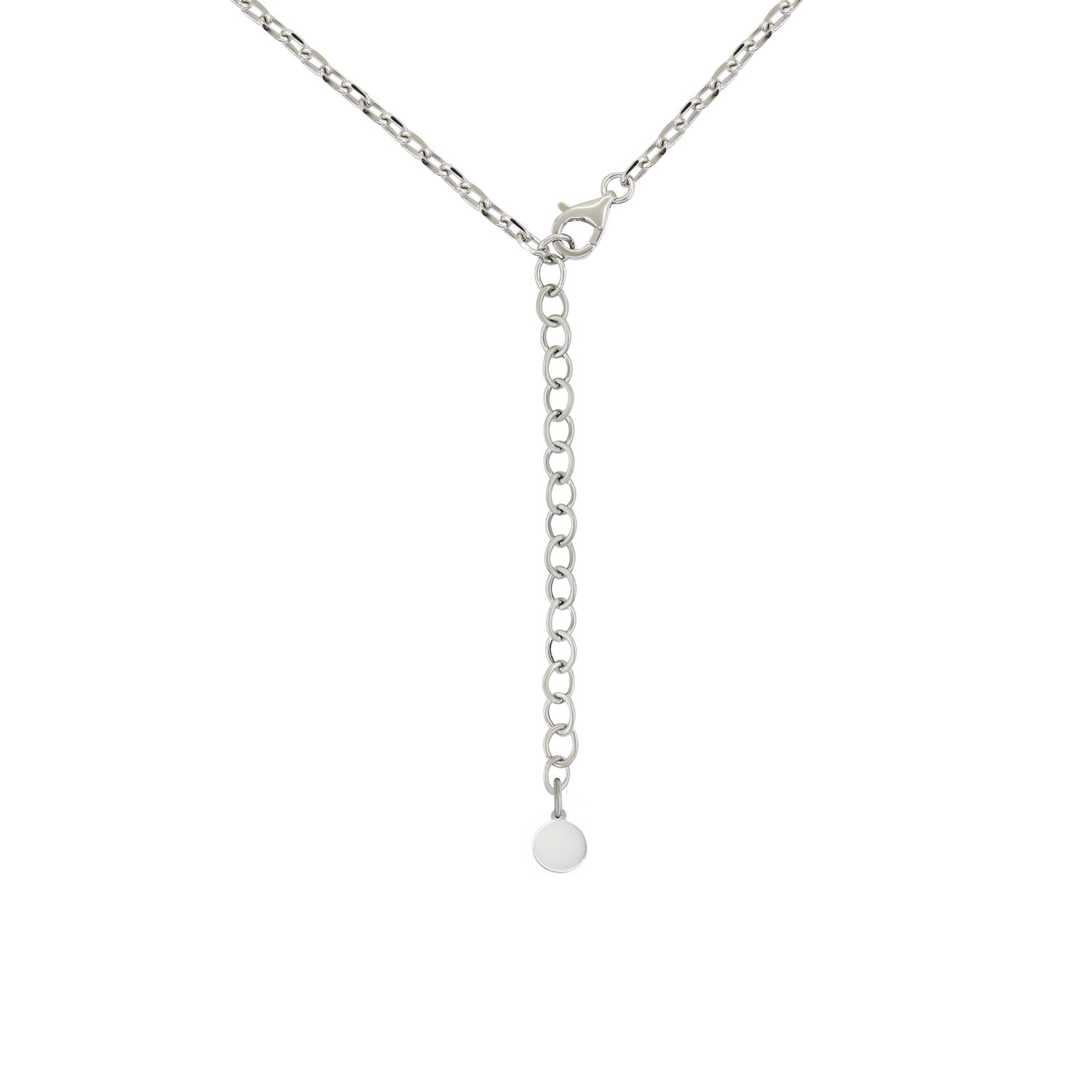 The Tri-Pendant Chain, 14K White Gold