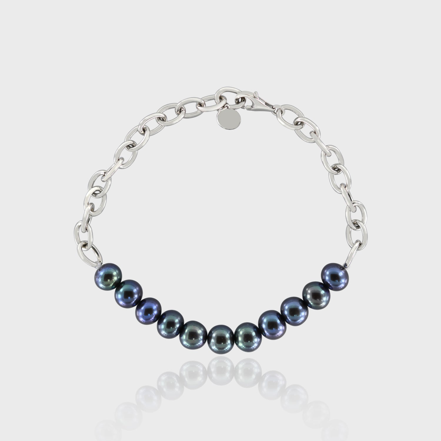 Player Bloq Bracelet, 925 Sterling Silver