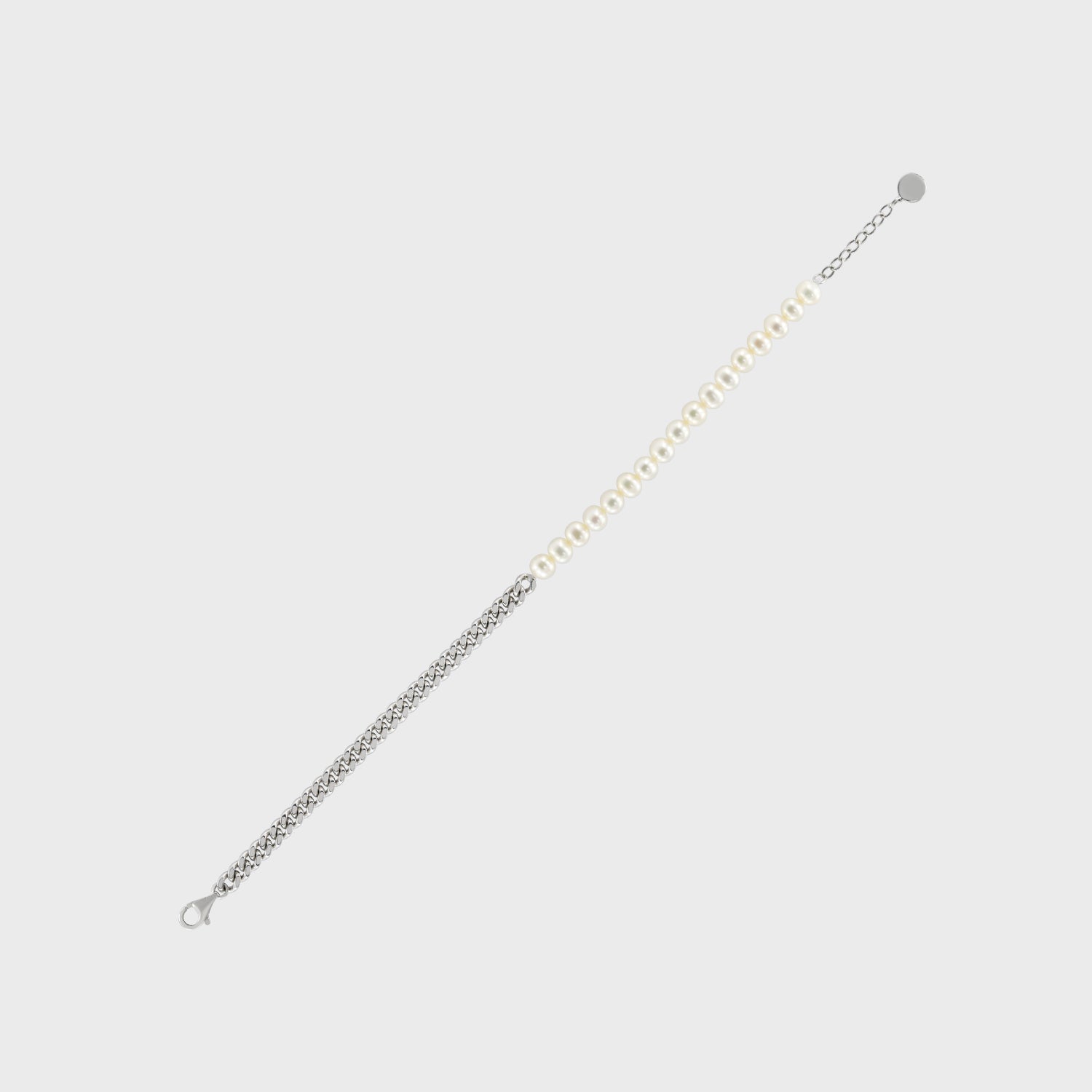 Player Halfe Locke Bracelet, 925 Sterling Silver