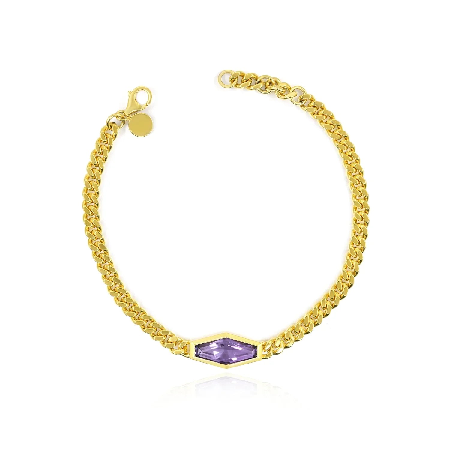 Reign Pharaoh Bracelet, 18K Yellow Gold Vermeil