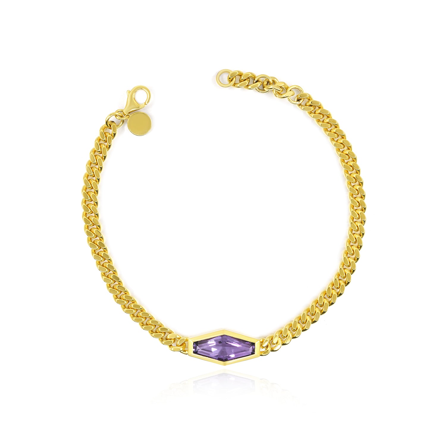 Reign Pharaoh Bracelet, 18K Yellow Gold Vermeil