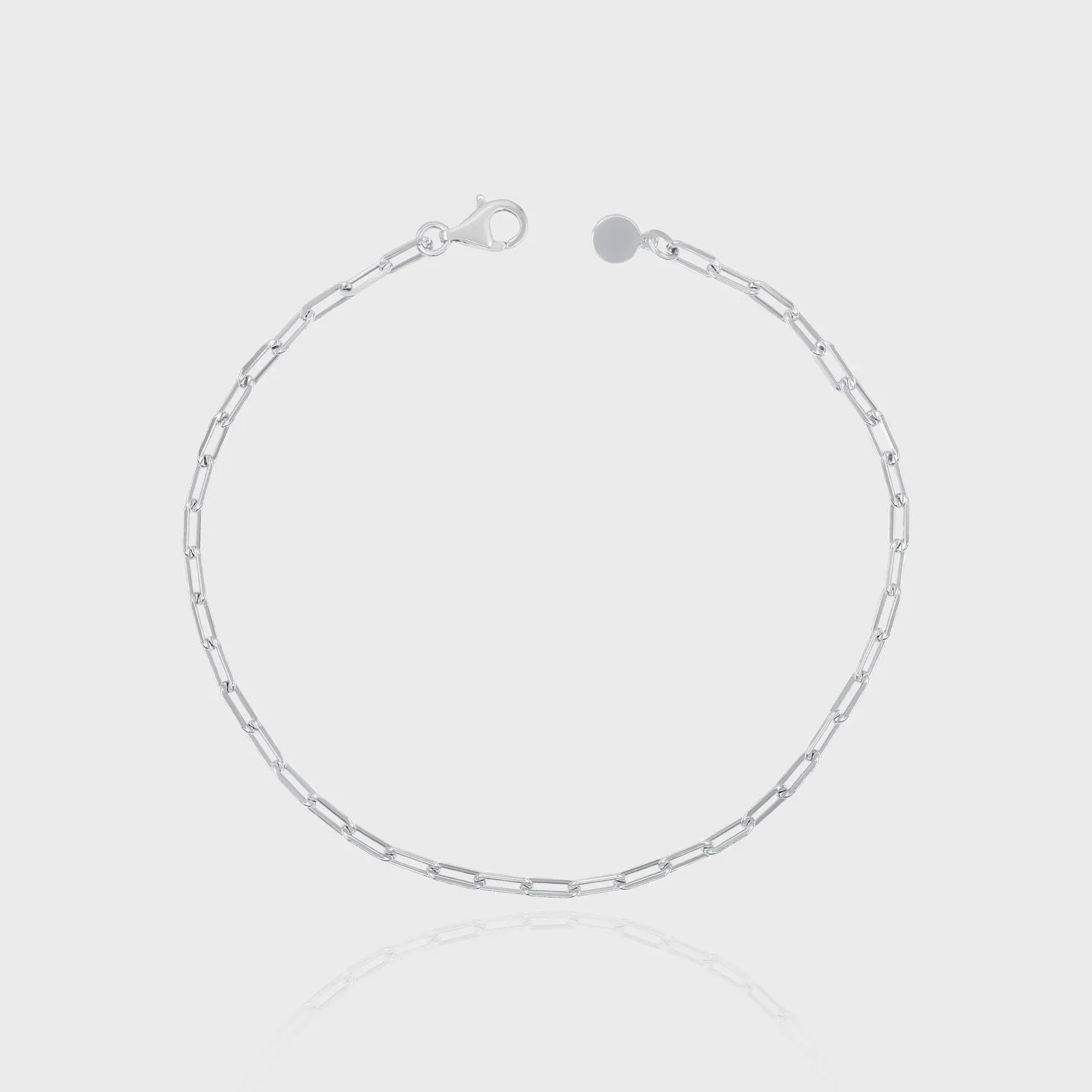 Square Rolo Square Rolo Bracelet 925 Sterling SIlver | Aequa & Co.