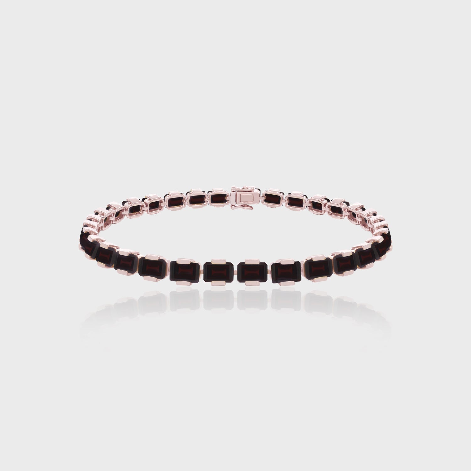 London Garnet Bracelet, Rose 