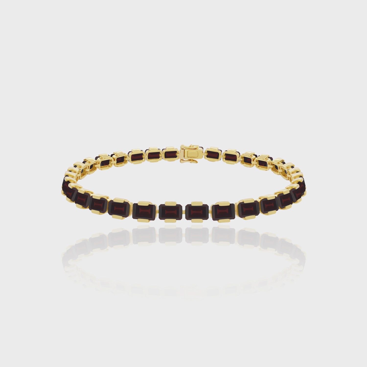 London Garnet Bracelet, Yellow 