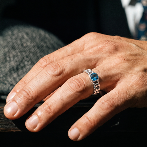 Heir Cuban Beu Ring